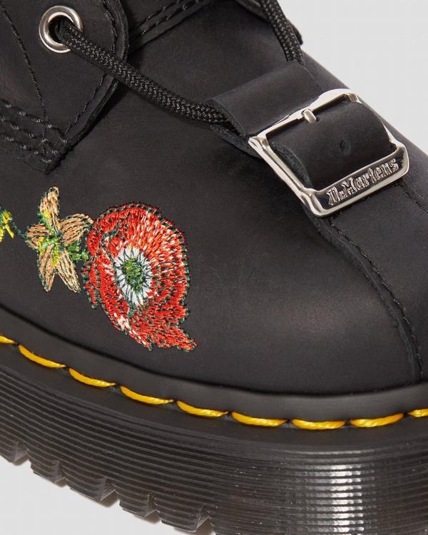 Dr Martens Dámské Kotníkové Boty Gomez Wild Botanics Černé, CZ-587390